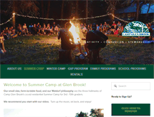Tablet Screenshot of glenbrook.org